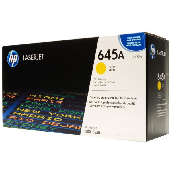 Toner HP 645A, Yellow