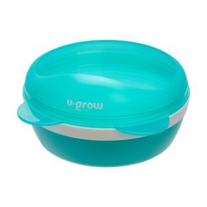 Bol 2 in 1 cu capac pentru diversificare ,U-Grow, 220