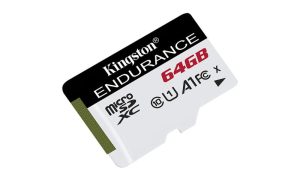 Card de Memorie Micro SDXC Kingston High Endurance, 64GB, Adaptor