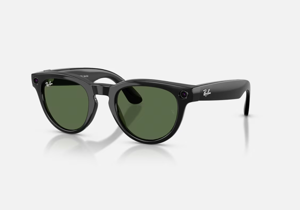 Ray-Ban Meta Headliner Gen 2 Low Bridge Fit Shiny Black