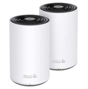 Router wireless TP-Link Deco XE75, WIFI 6E, Mesh, Tri-Band
