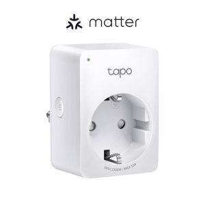 TP-LINK TAPO P100M Mini priză Wi-Fi smart, compatibilă cu Matter,