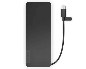 Docking station Lenovo USB-C Slim Travel Dock, USB Type-C, 65W,