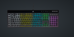 Tastatura Gaming CORSAIR K55 PRO, RGB, USB, Negru