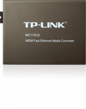 "Omada 10/100 Mbps RJ45 to 100 Mbps Single-mode SC WDM