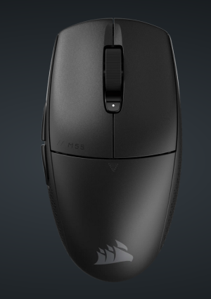 Mouse Gaming Wireless CORSAIR M55, 24000 dpi, Negru