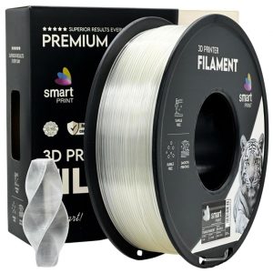 SMART PRINT HS-PLA FILLAMENT 1KG TRANSPARENT, Diametru 1.75mm, Greutate: 1kg,