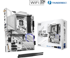 Placa de baza ASRock Z890 Pro RS WiFi White, Socket