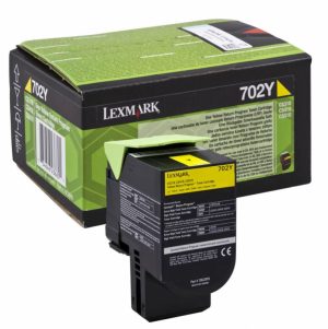 Toner Lexmark 702Y R, Yellow