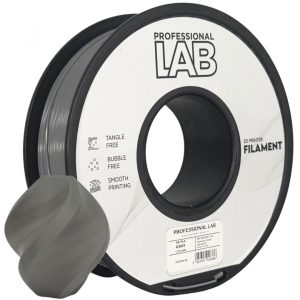 Filament 3D Proffesional Lab, Diamentru 1.75mm, Greutate: 1KG, Culoare: Gri,