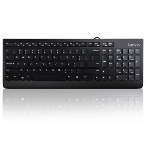 Tastatura LENOVO 300, USB, Negru