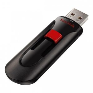 Memorie USB SANDISK Cruzer Glide 128 GB, USB 2.0, Negru