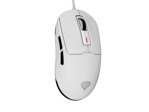 Mouse Gaming GENESIS Krypton 660, 12000 DPI, Alb