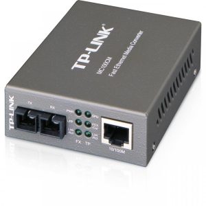 "Omada 10/100 Mbps RJ45 to 100 Mbps Multi-mode SC Fiber