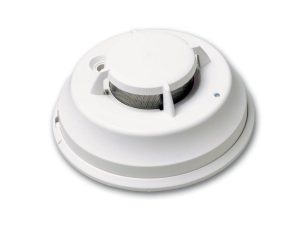 Detector de fum optic + temperatura, 4 fire, soclu, 12