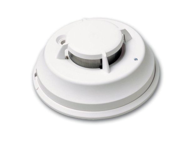 Detector de fum optic + temperatura, 4 fire, soclu, 12
