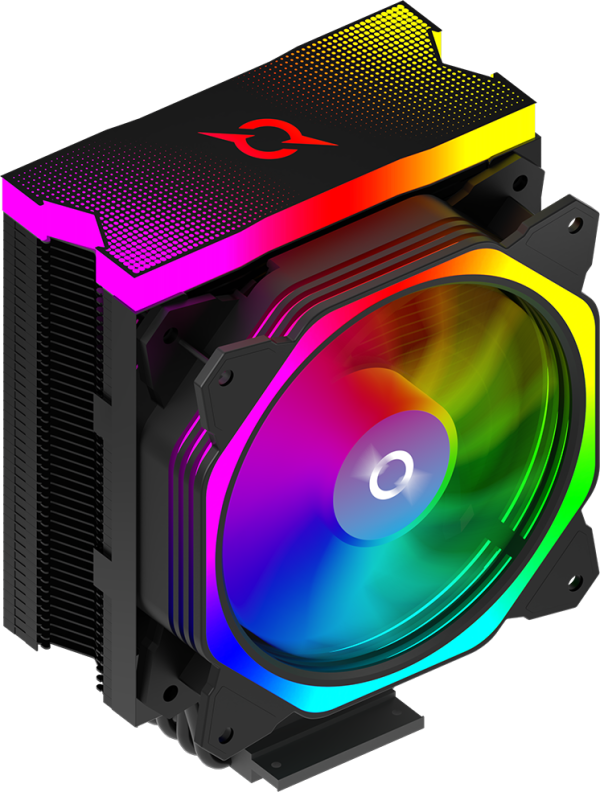 Cooler Procesor AQIRYS URANUS ARGB, Aer, 12 cm, aRGB