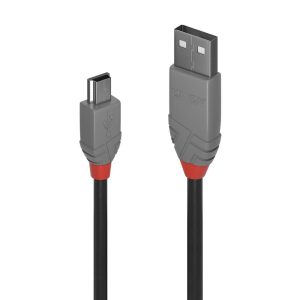 Cablu transfer date Lindy LY-36722, USB 2.0 Type A to
