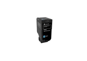 Toner Lexmark 74C2HCE, Cyan