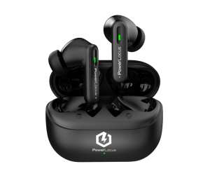 PowerLocus Casti True Wireless Bluetooth Fit ANC Black