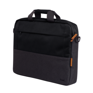 Geanta laptop Trust Lisboa, neagra, 2 ani garantie