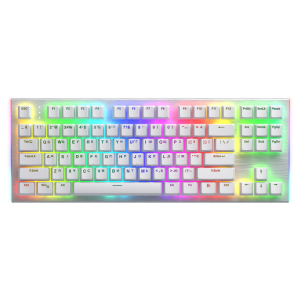 Tastatura Mecanica Gaming HATOR Gravity X TKL, RGB, USB, Alb