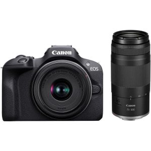 Camera foto Canon Eos R100 Double kit + Obiectiv RF-S