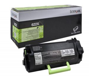 Toner Lexmark 622X, Black