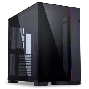 Carcasa LIAN LI 011 DYNAMIC EVO, RGB, Mid Tower, Black