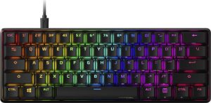 Tastatura Mecanica Gaming HyperX Alloy Origins 60, RGB, USB, negru