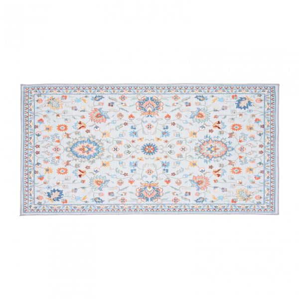 Covor printat, REZA 70x140 cm, lavabil cu spate antialunecare, inaltime