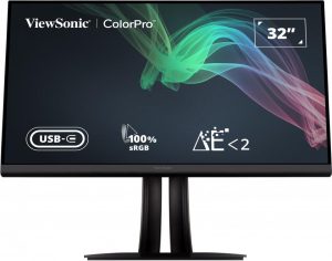 Monitor Consumer ViewSonic VP3256-4K, 31.2", 3840 x 2160 pixeli, Negru,