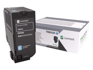 Toner Lexmark 75B0020, Cyan