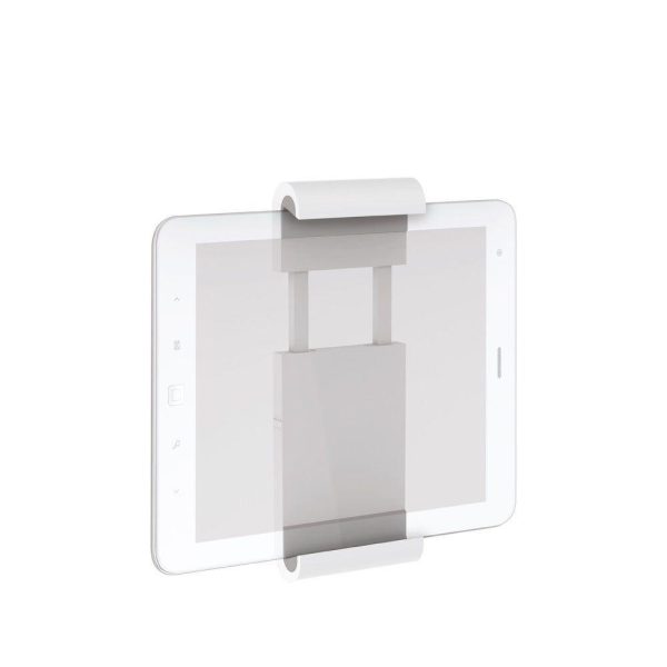 Suport Tableta/Mobil de birou, Barkan T50, Fix, 7-12'', alb
