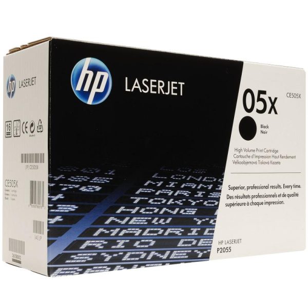 Toner HP CE505X, Black