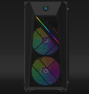 Carcasa AQIRYS BELLATRIX PRO, RGB, Mini Tower, Black
