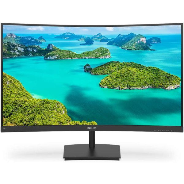 Monitor Consumer Philips 241E1SC/00, 23.6", 1920 x 1080 pixeli, Black,
