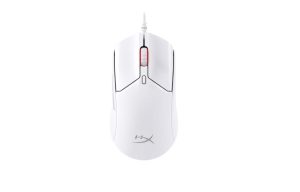Mouse Gaming Cu fir HyperX Pulsefire Haste, 26000 DPI, Alb