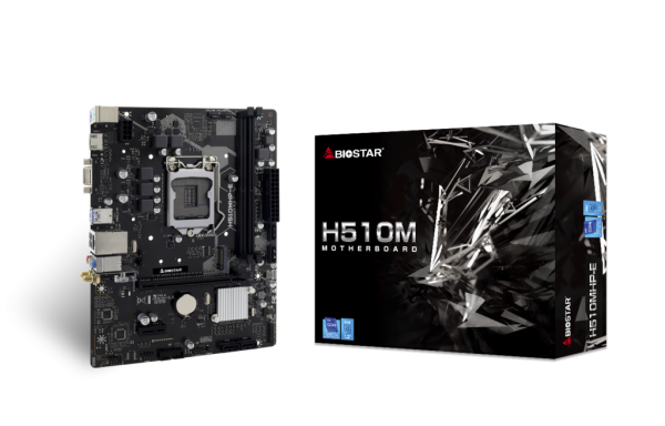 Placa de baza Biostar H510MHP-E, Socket 1200, DDR4, Micro-ATX