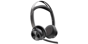 Casti Head-band Poly Voyager Focus 2, Wireless, noise-canceling, Negru
