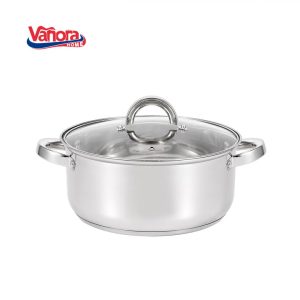SEMIOALA INOX CU CAP 24x11.5CM,5.2L,MIKA