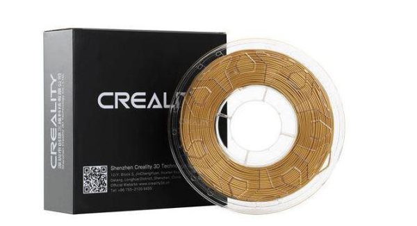 CREALITY PLA 3D Printer Filament, silk golden, Printing temperature: 190-220,