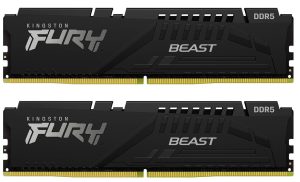 Memorie RAM Kingston FURY Beast, 32GB DDR5, 6800MHz, CL34