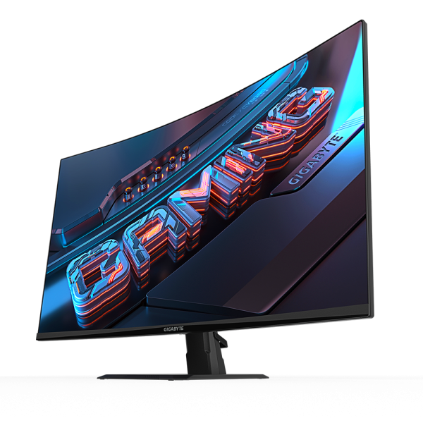 Monitor Commercial Gigabyte GS32QC, 32", 2560 x 1440 pixeli, Black,