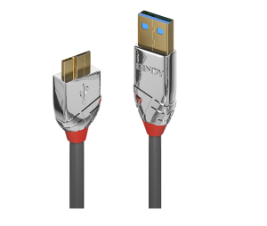 Cablu Lindy 0.5m USB 3.2  Type A to Micro-B,