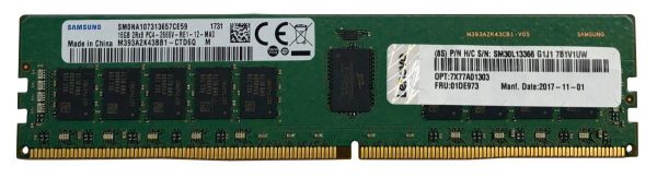 Memorie RAM Server Lenovo ThinkSystem, 16 GB DDR4, 3200Mhz, CL22