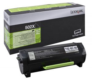 Toner LEXMARK 502X R, Black