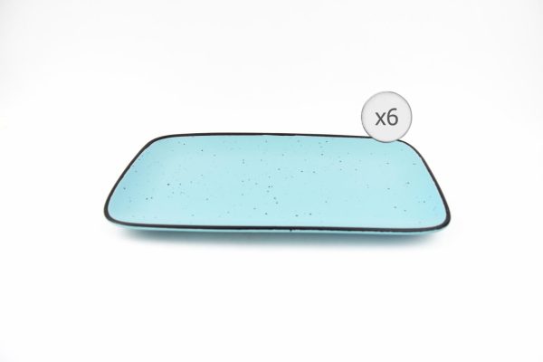 SET 6 PLATOURI CERAMICA 32x20 CM, ELECTRA, ART OF DINING