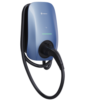 Solplanet EV Charger 22kW, RFID/NFC, WIFI+Bluethooth+RS485, Morandi Blue, 5M Cable+ETH