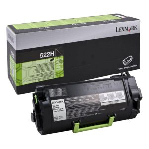 Toner LEXMARK 522H, Black